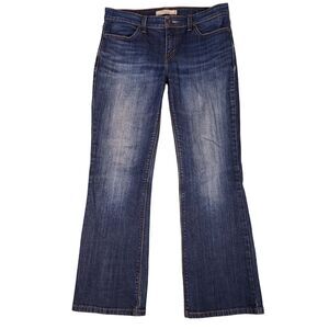 Levis 515 Jeans Womens 8M 31x28 Bootcut Medium Blue Stretch Denim Flap Pocket